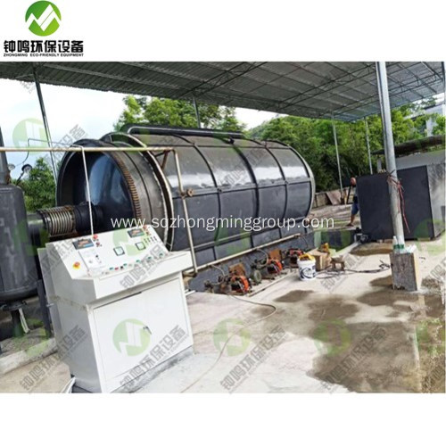 Pyrolysis of Waste Tyre Plant